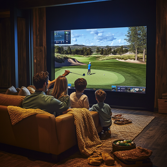 Family Tee Time: How Premium Golf Simulators Make for the Perfect Family Golf Night