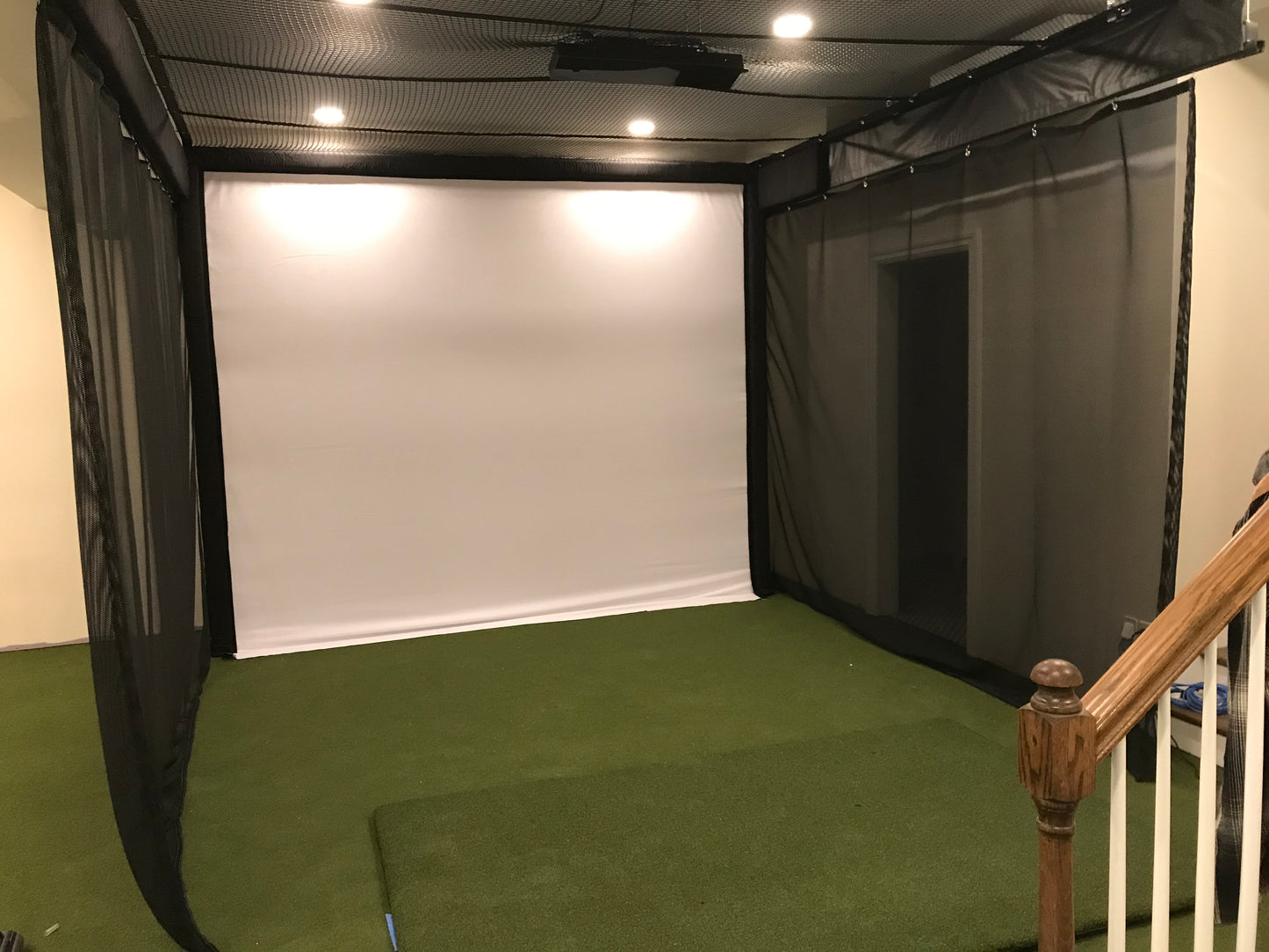 Custom Netting Ceiling Protection